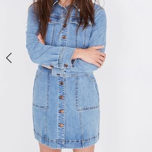 Madewell Denim Structured Shirtdress